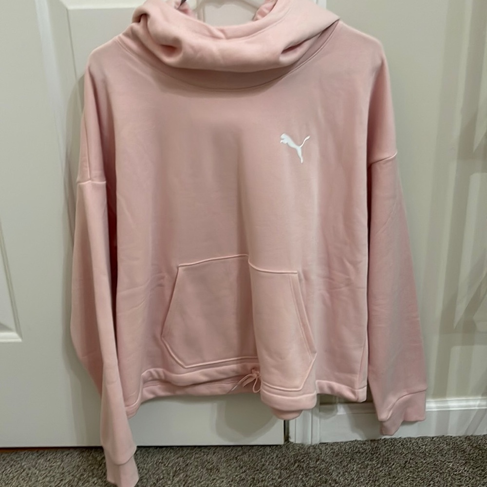 Puma pink hoodie